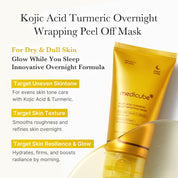 Masque Nuit Curcuma Kojique Réduit Acné & Taches Brunes