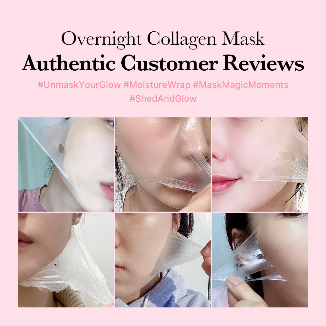 Mask Wrapping Nuit Collagène — Glow viral au réveil
