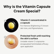 Deep Vita C Capsule Cream Anti-Taches & Glow Instantané