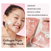Mask Wrapping Nuit Collagène — Glow viral au réveil