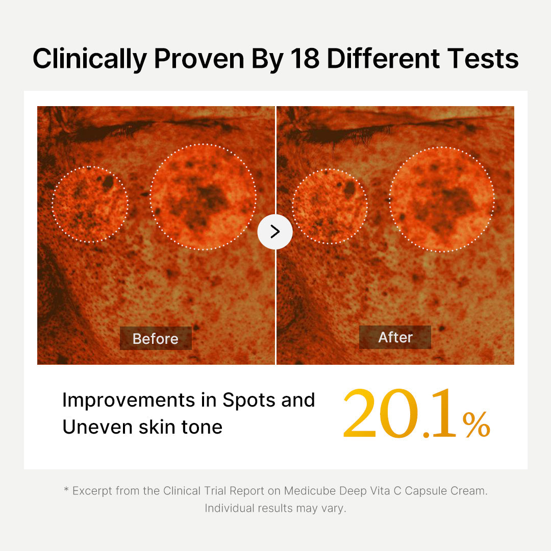 Deep Vita C Capsule Cream Anti-Taches & Glow Instantané