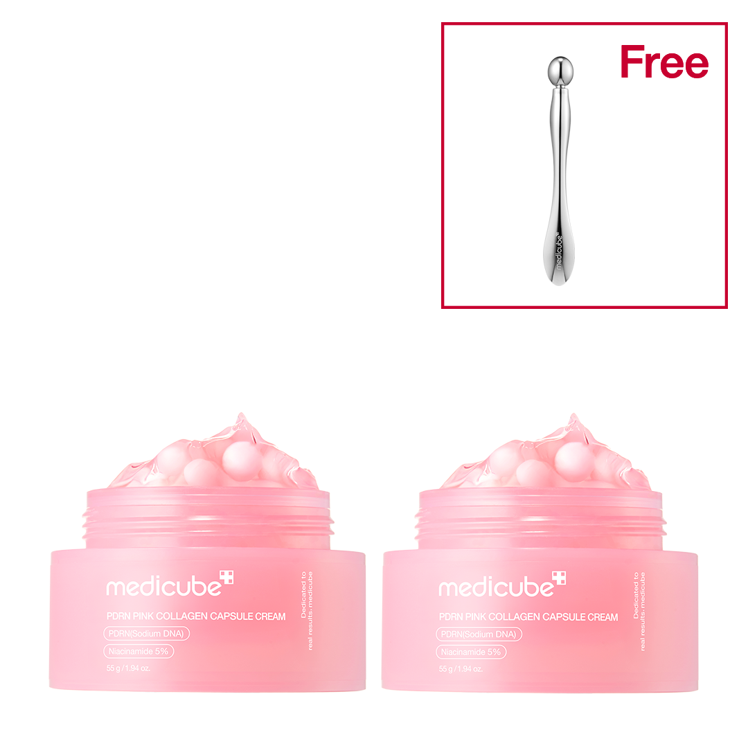 PDRN Pink Collagen Capsule Cream Peau Repulpée Et Lissée