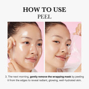 Mask Wrapping Nuit Collagène — Glow viral au réveil