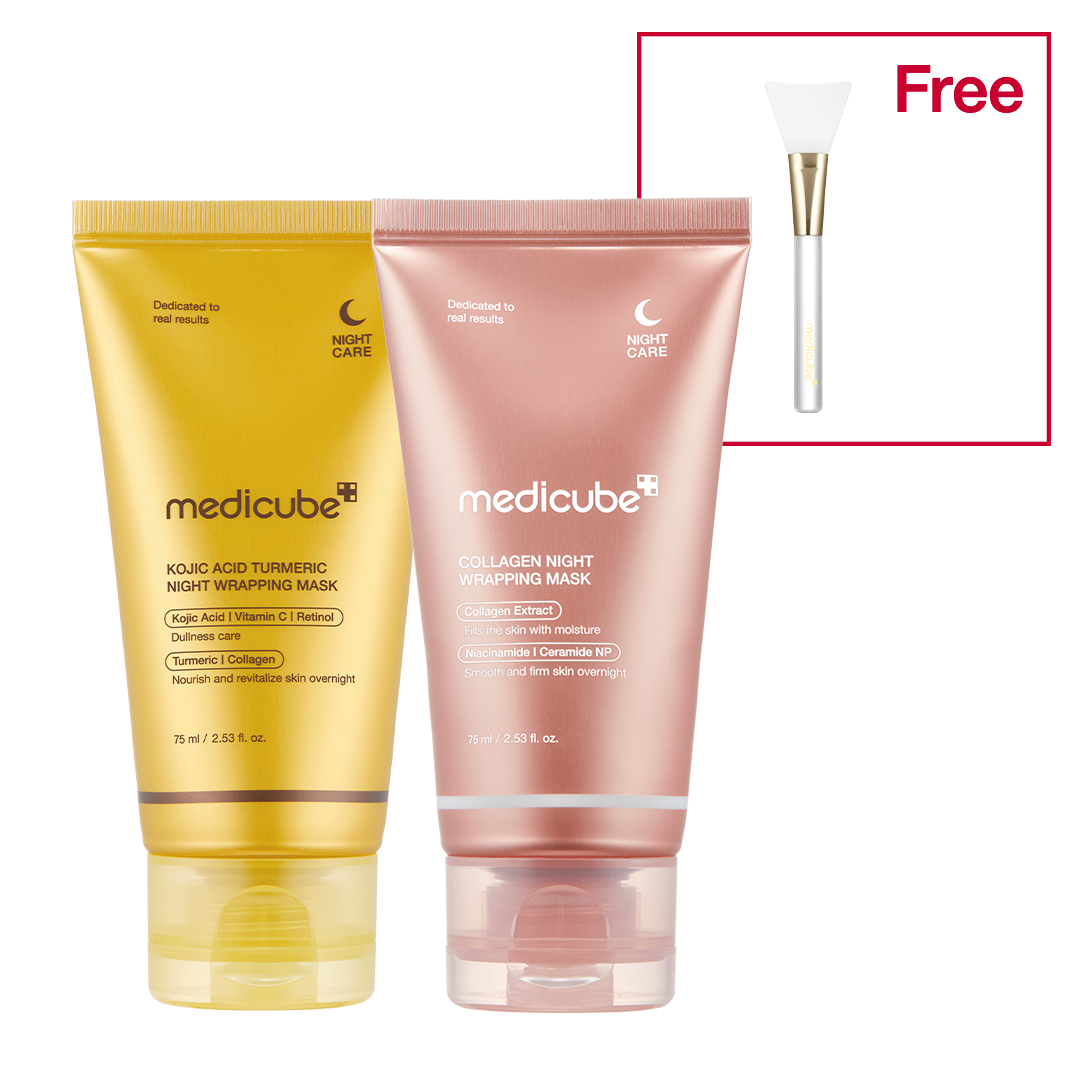 Masque Nuit Curcuma Kojique Réduit Acné & Taches Brunes