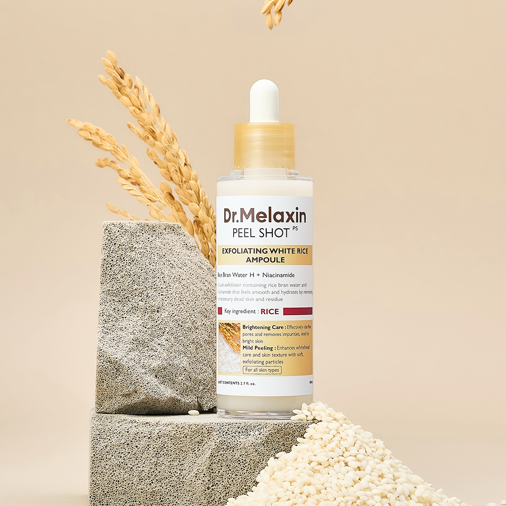 Peel Shot Glow White Rice Ampoule Élimine Peaux Mortes Et Illumine 30 Secondes