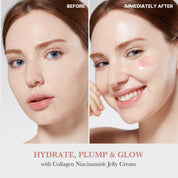 Crème Gelée Collagène & Niacinamide — Peau Lisse & Lumineuse