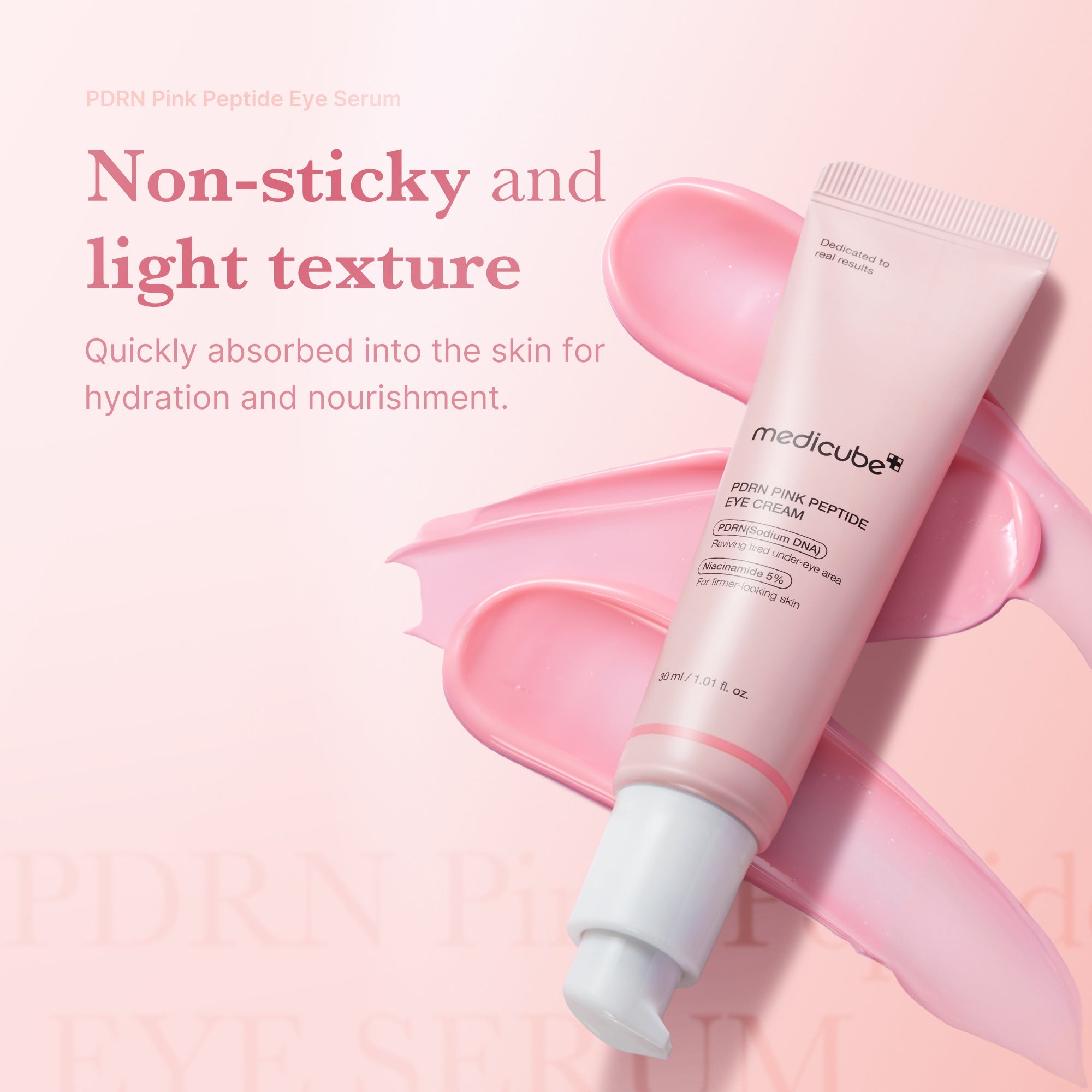 Crème Yeux PDRN Pink Peptide Anti Rides Et Anti Cernes