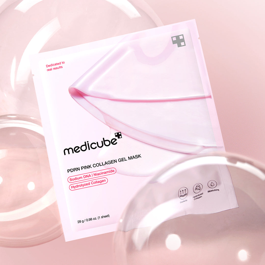 Masque Gelée Rose au Collagène & PDRN — Réparation & Glow Instantané