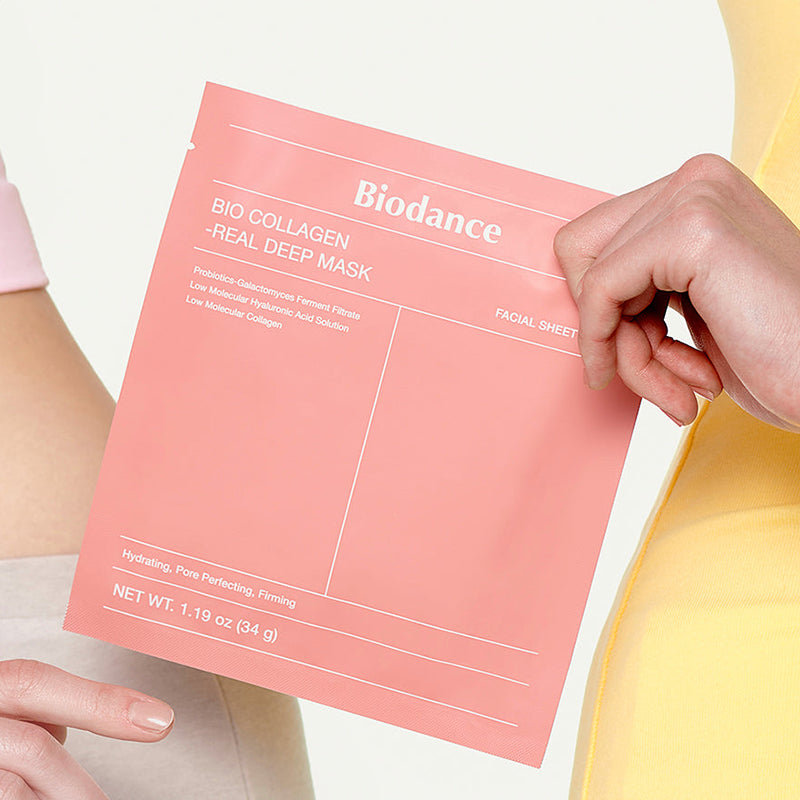 Bio-Collagen Real Deep Mask Peau Repulpée Et Lissée